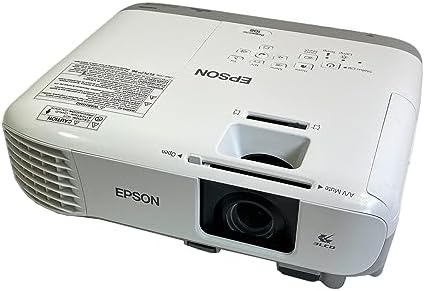 Proyector Epson PowerLite 108 3LCD Proyector 3700 ANSI HD 1080p LAN H860A USB AB Bundle Cable HDMI Cable de alimentación Control remoto Colombia