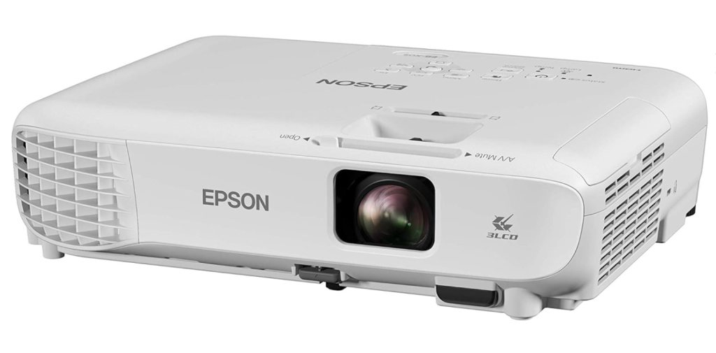 Proyector Epson Videoproyector Powerlite X05+, XGA 3300 lúmenes blanco y color, 3LCD con HDMI memoria USB (USB display) para Corporativo Wi-Fi Opcional Colombia (1)